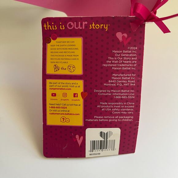 Our Generation Flying Colors Classroom School Desk for 18" Dolls Pink NWT - Picture 12 of 12